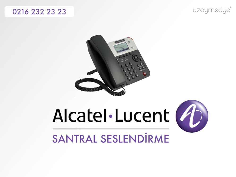 Alcatel Santral Seslendirme